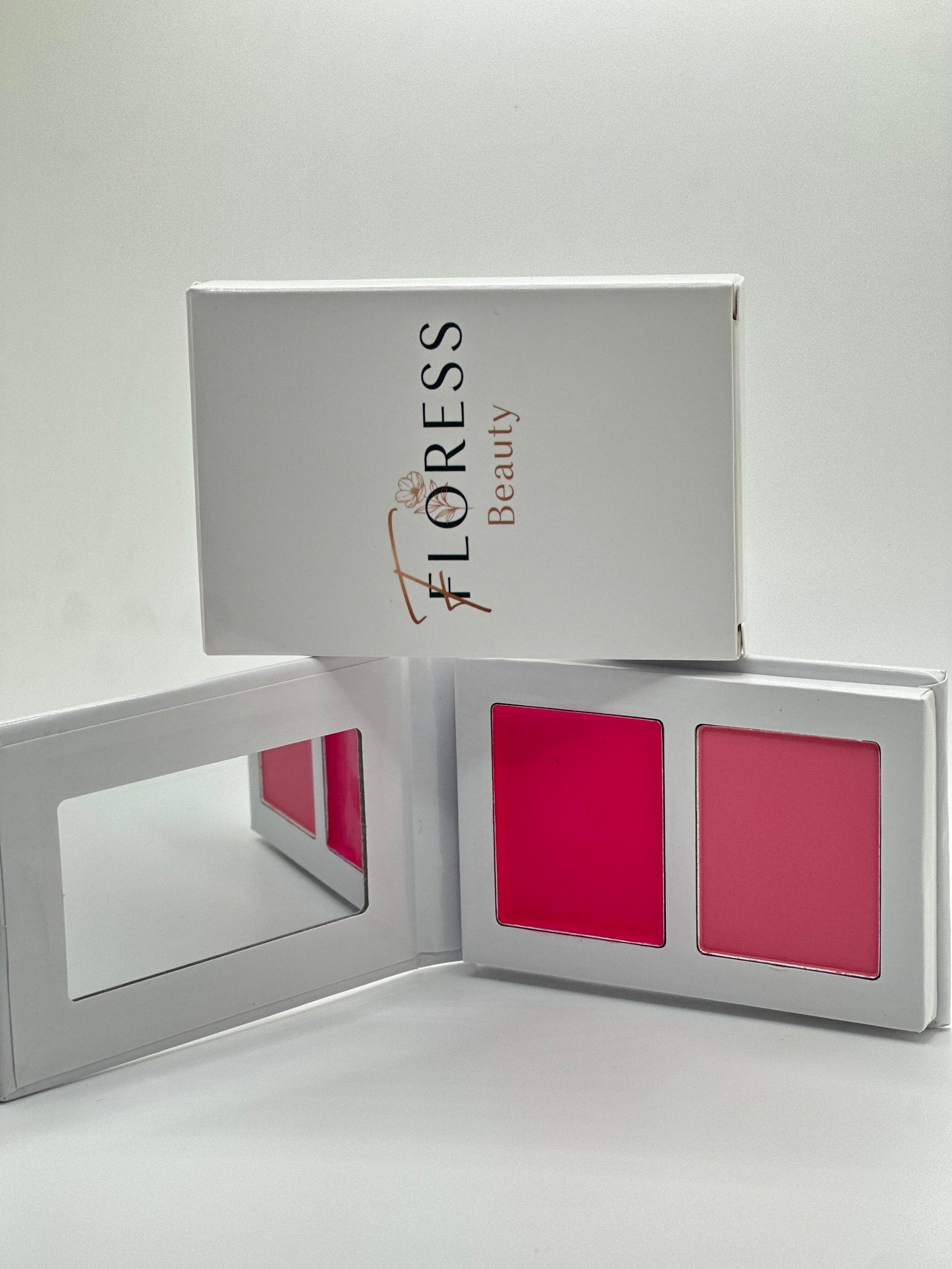 FloressBeauty Blush - Double-Sided Makeup Shades for Natural & Bold Looks with Versatile Shades for Easy Application