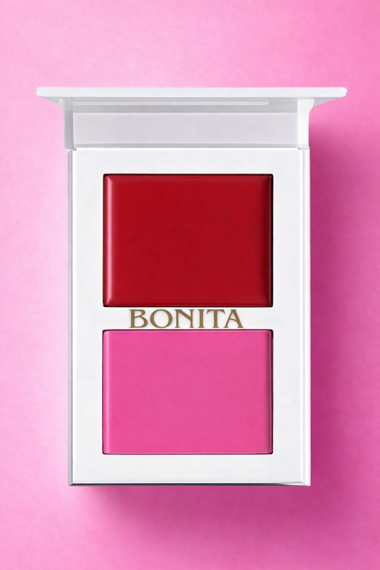 FloressBeauty Blush - Double-Sided Makeup Shades for Natural & Bold Looks with Versatile Shades for Easy Application